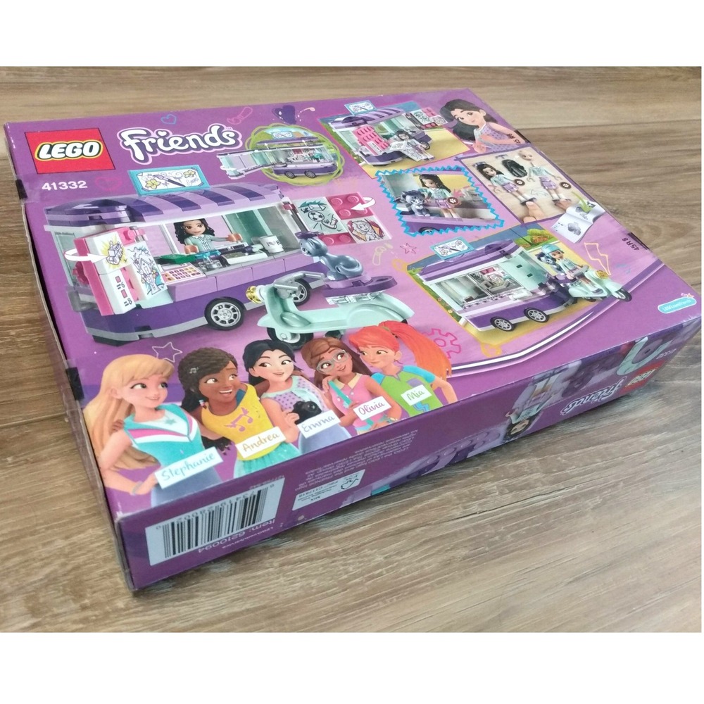 Lego FRIENDS 41332 Emma's ART STAND Unopened Entrepreneur Artist Girl Power Cat‎ - Picture 4 of 4